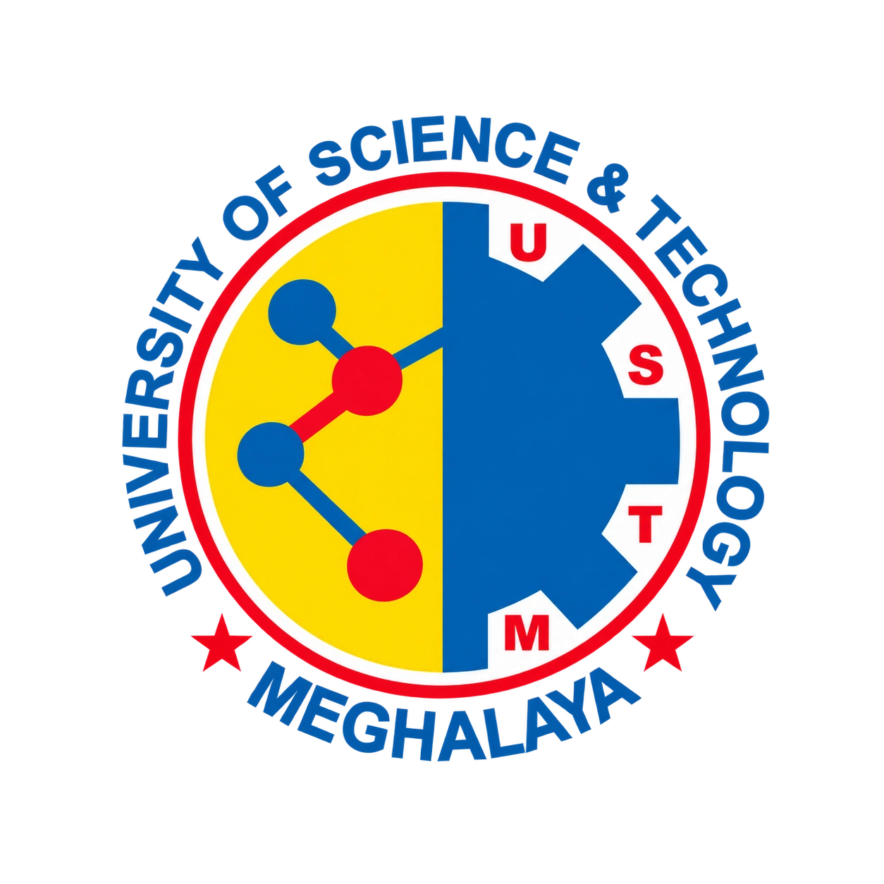 University of Science and Technology Meghalaya logo