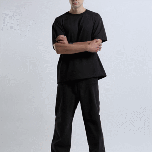 Black 1 Oversized 240 GSM T-Shirt - Black