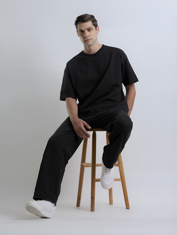 Oversized 240 GSM T-Shirt - Black