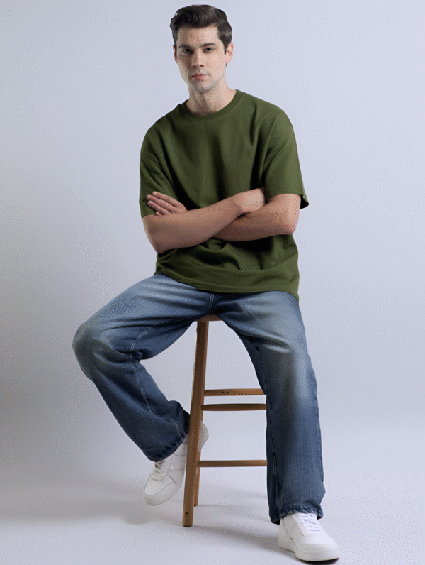 Oversized 240 GSM T-Shirt - Green