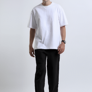 White 1 Oversized 240 GSM T-Shirt - White