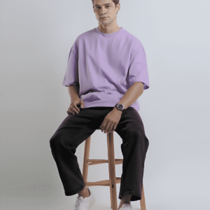 Oversized 240 GSM T-Shirt - Lavender
