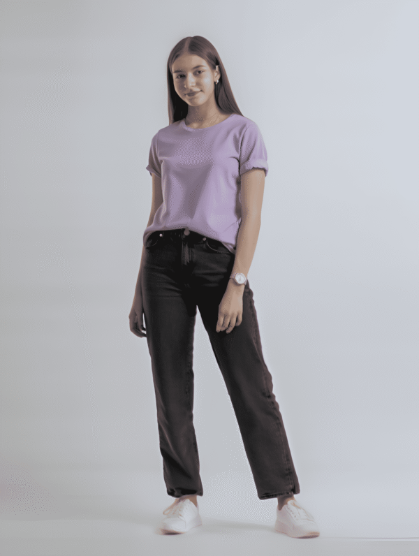 IMG_9653 Oversized 240 GSM T-Shirt - Lavender