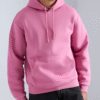 Premium Pink Plain 350gsm Hoodie